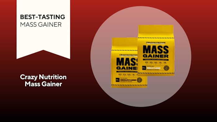 Two packs of Crazy Nutrition Mass Gainer